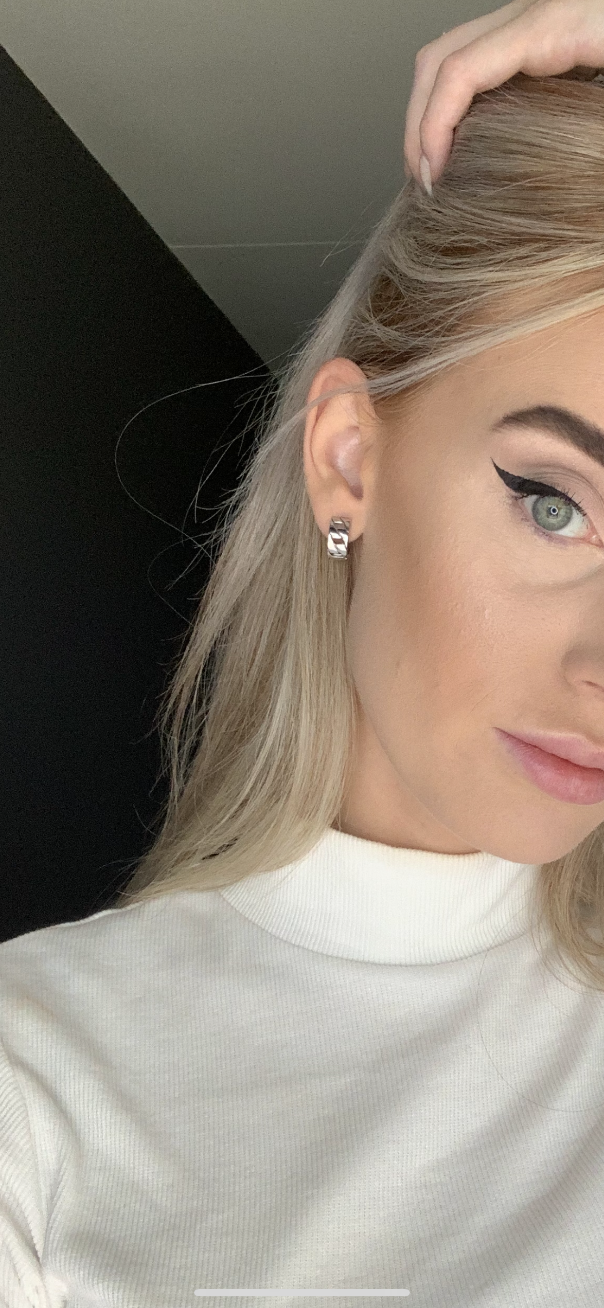 Emily oorbellen | Zilver - Afbeelding 2
